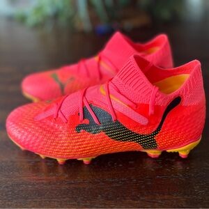 Puma Future 7 Fiery Red Soccer Shoes